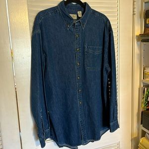 Vintage L.L. Bean Denim Shirt
